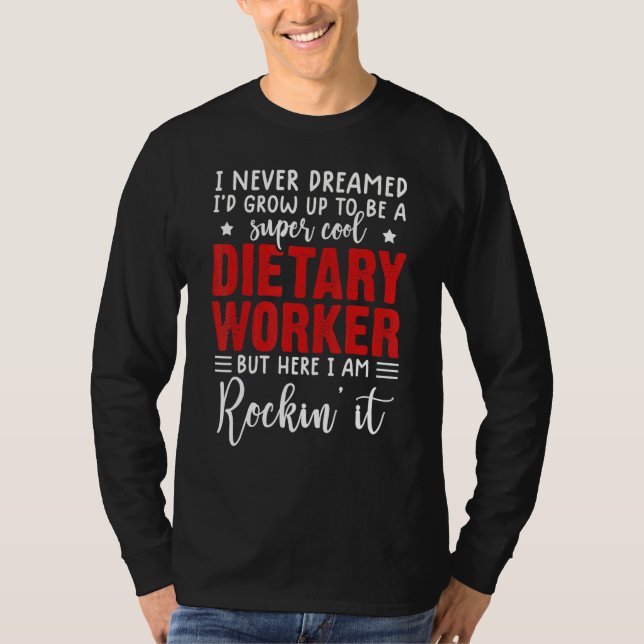 servicio de cortesía de la remera de la dieta (Anverso)