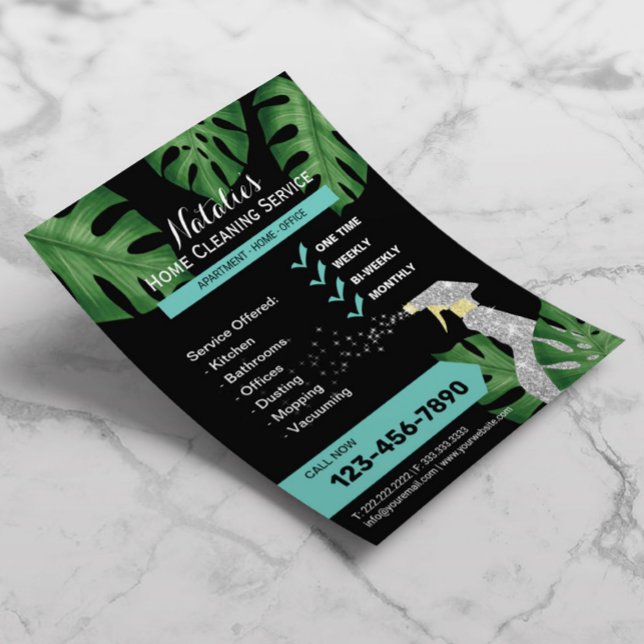 Servicio de limpieza de casas de doncella de hojas (Subido por el creador)