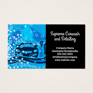 Servicio de limpieza de lavado de coches   Burbuja