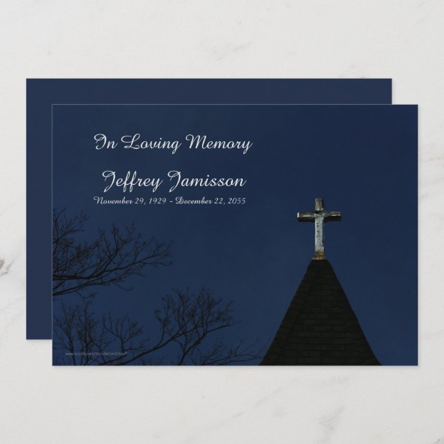 Servicio de memorias Invitación a la Cruz de Mader (Anverso / Reverso)