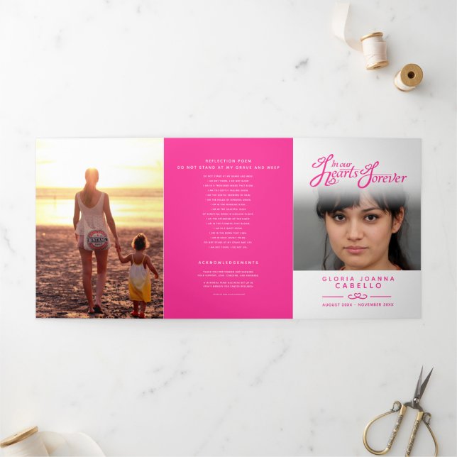 Servicio de programa funerario en nuestros corazon (Exterior)