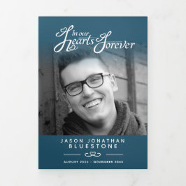 Servicio de programa funerario en nuestros corazon