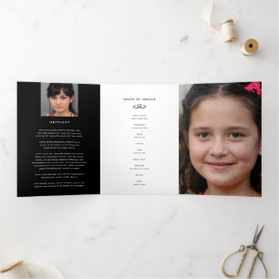 Servicio de programa funerario en nuestros corazon