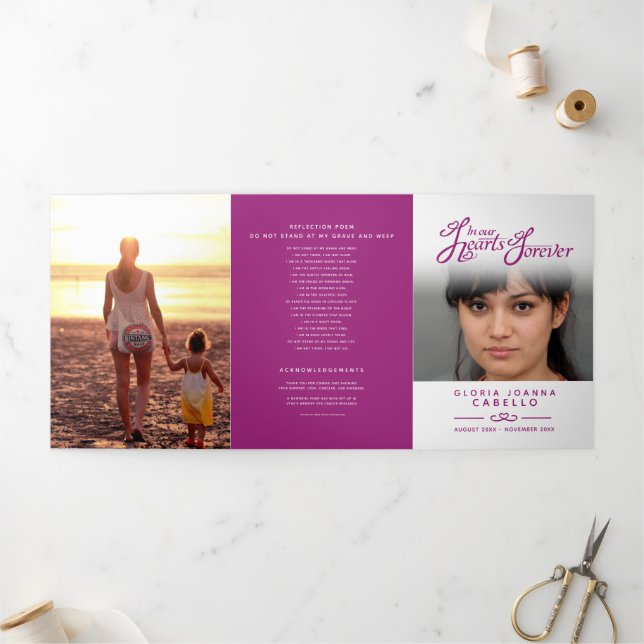 Servicio de programa funerario en nuestros corazon (Exterior)