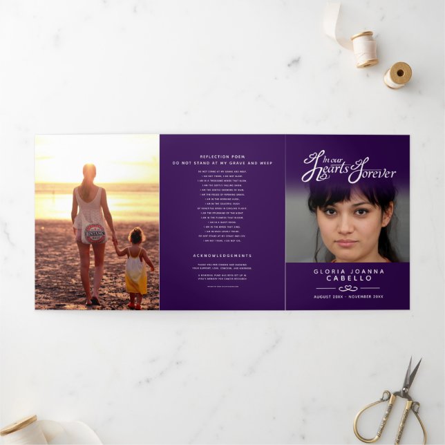 Servicio de programa funerario en nuestros corazon (Exterior)