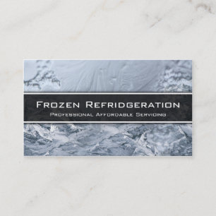 Servicio de refrigeración profesional - Tarjeta de