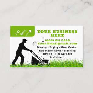 Servicio de siembra - Jardinería de tarjetas de vi