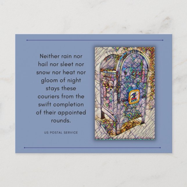 Servicio postal de EE.UU. (Anverso)