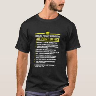 Servicio Postal De Ee.Uu. En Camisa -10 Rótulos Qu