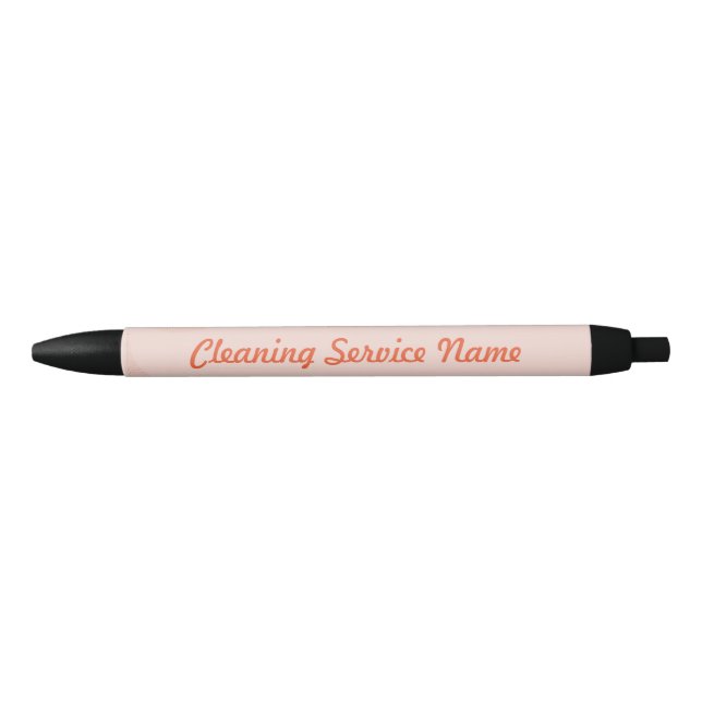 Servicio promocional de limpieza rosa de plumas co (Anverso)
