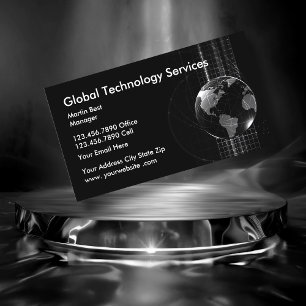 Servicios de tecnología Tarjetas empresariales mod