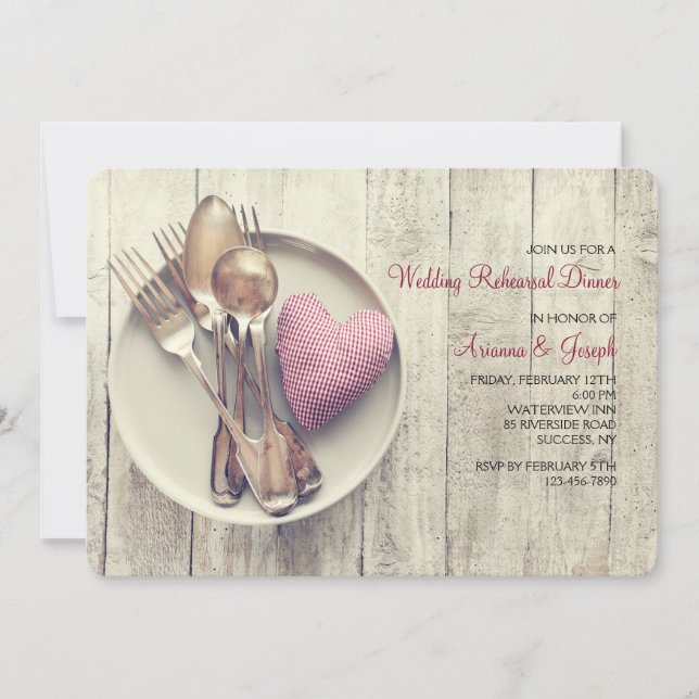 Servido Con Invitación De Amor (Anverso)