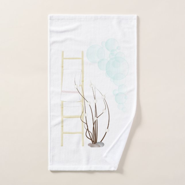 Serviette à main spa zen (Toalla de mano)