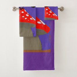 Serviette de Bain Corbeau Mystique Style Gothique