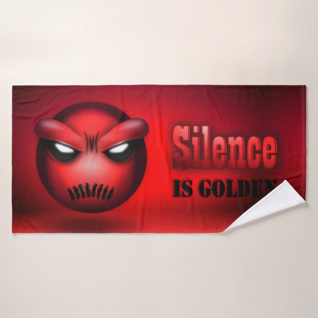 Serviette de bain Mutemoji (Toalla de baño)