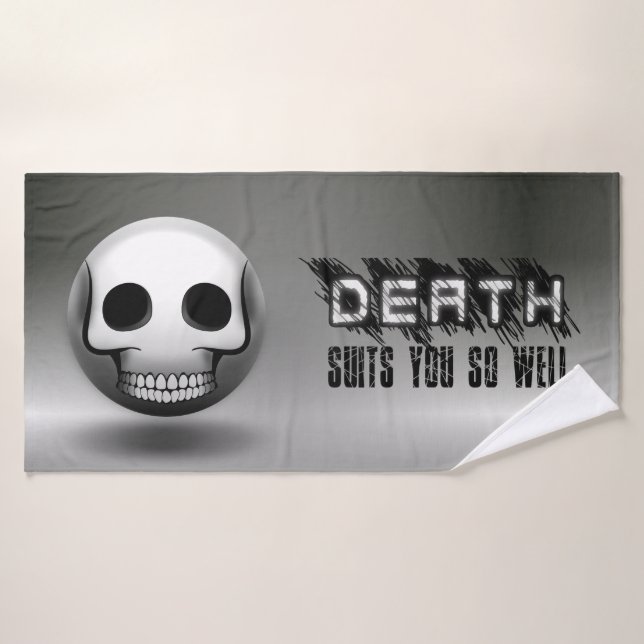Serviette de bain Skullmoji (Toalla de baño)