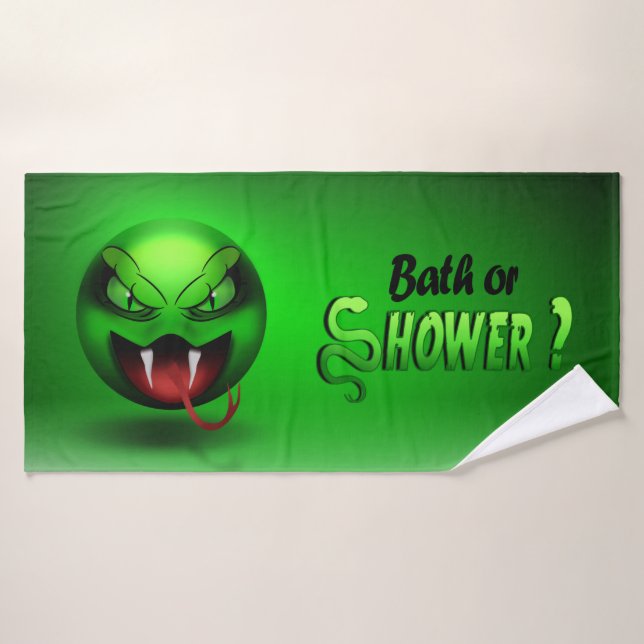 Serviette de bain Snakemoji (Toalla de baño)