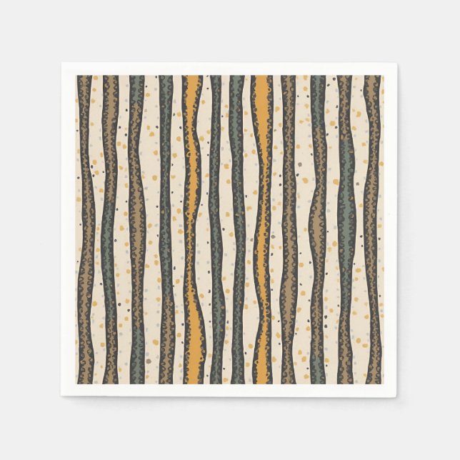 servilleta a rayas (Anverso)