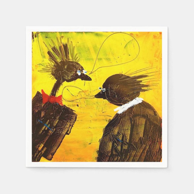 servilleta de cóctel CONFERENCE CAW (Anverso)