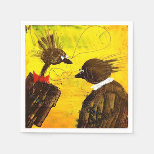 servilleta de cóctel de CONFERENCIA CAW