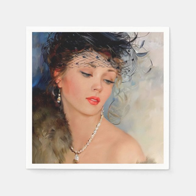 Servilleta de papel (Anverso)