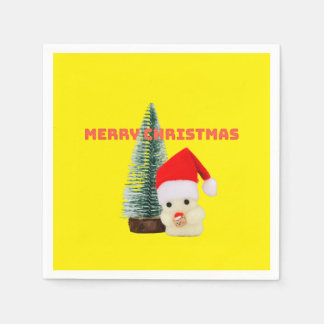 SERVILLETA DE PAPEL もみの木とおばけのクリスマス