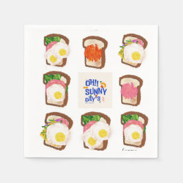 SERVILLETA DE PAPEL トーストのお供に