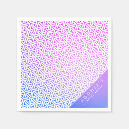 Servilleta De Papel 毘 沙 門 亀 甲 Bishamon Kikko japonés KIMONO