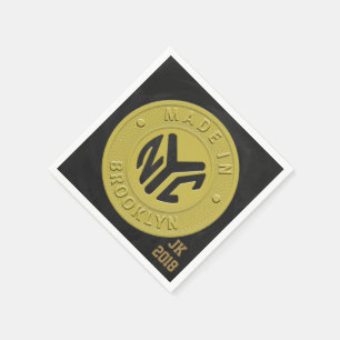 Servilleta De Papel 06 de las 12 servilletas temáticas de Brooklyn To