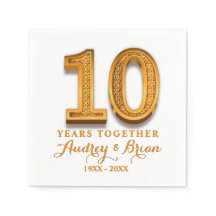 10º Aniversario Personalizado