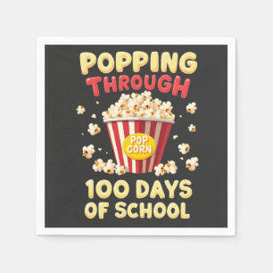 Servilleta De Papel 100 días de escuela