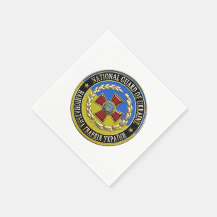 Servilleta De Papel [100] Guardia Nacional Ucraniana [Edición Especial