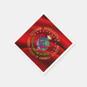 Servilleta De Papel [100] Organismo de Inteligencia de Defensa: DIA Sp