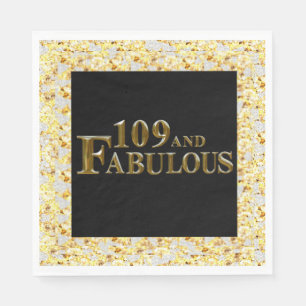Servilleta De Papel 109 Cumpleaños 