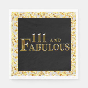 Servilleta De Papel 111 Cumpleaños