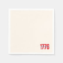 '1776 América' Fondo de Marfil Suave 4 de Julio