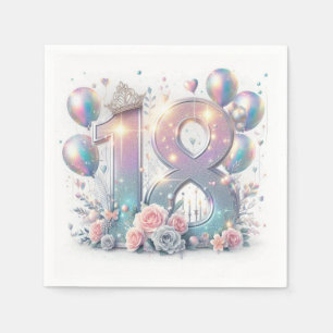 Servilleta De Papel 18 cumpleaños