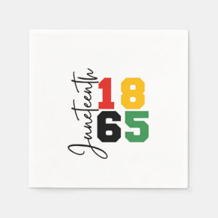 Servilleta De Papel 18 de junio de 1865 El verdadero Día de la Indepen