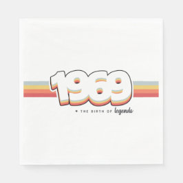 Servilleta De Papel 1969 El nacimiento de las leyendas