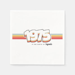 Servilleta De Papel 1975 El nacimiento de las leyendas