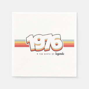 Servilleta De Papel 1976 El nacimiento de las leyendas