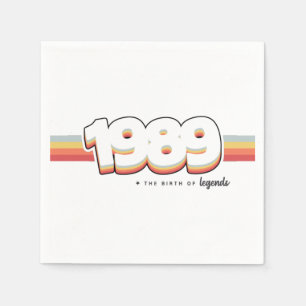 Servilleta De Papel 1989 El nacimiento de las leyendas