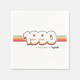 Servilleta De Papel 1990 El nacimiento de las leyendas