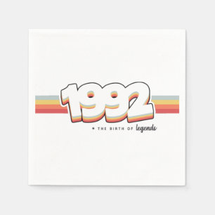 Servilleta De Papel 1992 El nacimiento de las leyendas
