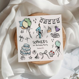 Servilleta De Papel 1.ª Mano De Cumpleaños