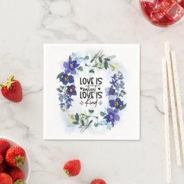 Servilleta De Papel 1 Corintios 13:4 El amor es la bíblica del pacient