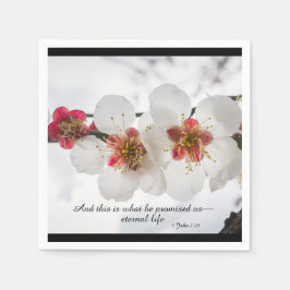 Servilleta De Papel 1 Juan 2:25 Y esto es lo que nos prometió.