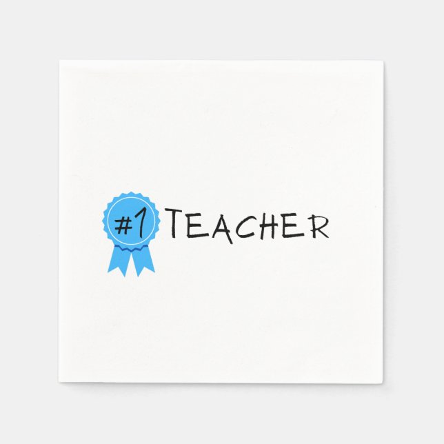 Servilleta De Papel #1 Profesor (Anverso)
