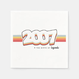 Servilleta De Papel 2007 El nacimiento de leyendas