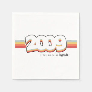 Servilleta De Papel 2009 El nacimiento de las leyendas